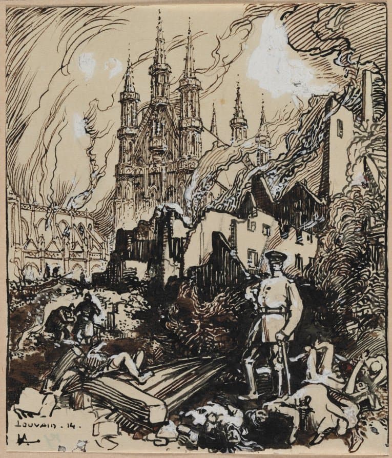 Louvain — Auguste Louis Lepère
