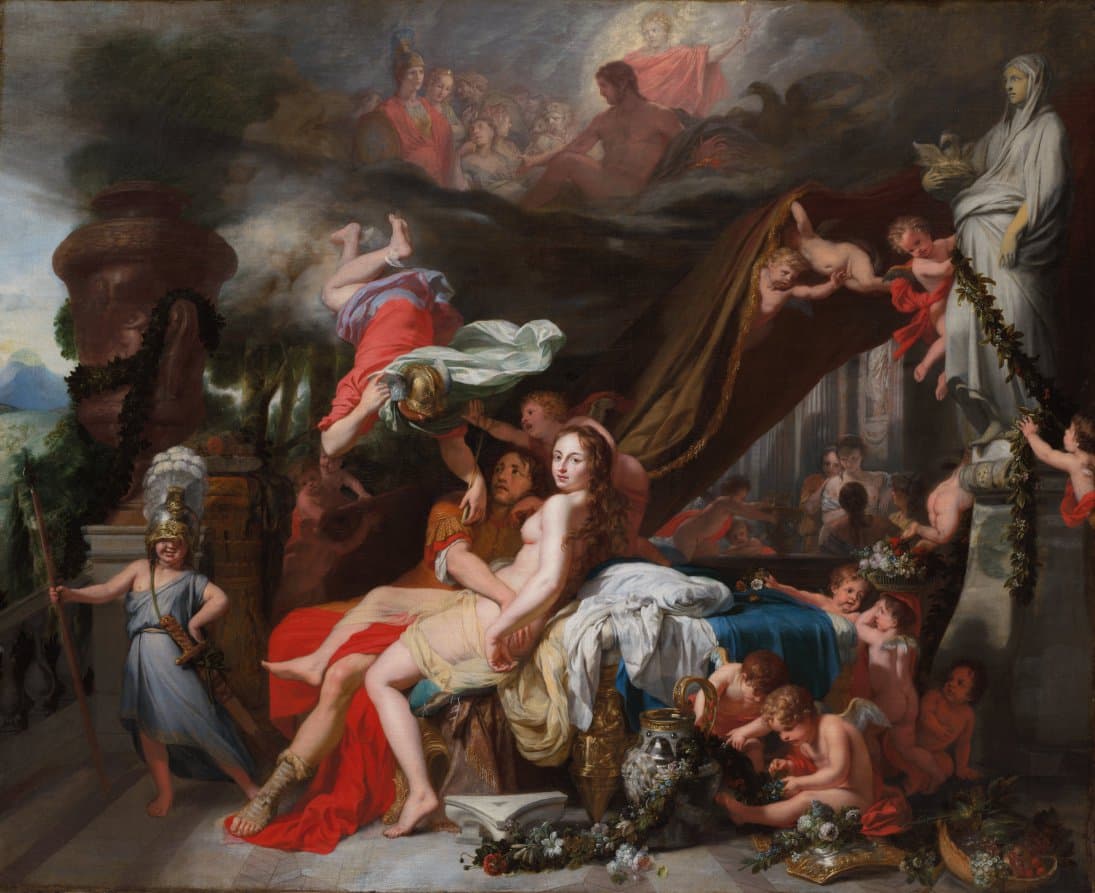Hermes Ordering Calypso to Release Odysseus — Gerard de Lairesse